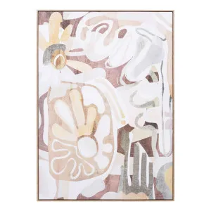 Kaleidoscope Bloom 2 Box Framed Canvas in 103 x 143cm by OzDesignFurniture, a Painted Canvases for sale on Style Sourcebook