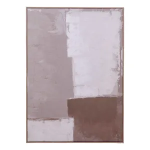 Shades of Beige 2 Box Framed Canvas in 100 x 140cm by OzDesignFurniture, a Painted Canvases for sale on Style Sourcebook