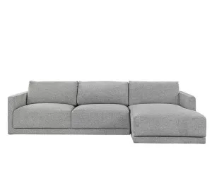 Haven California Slate Chaise Sofa - 3 Seater by null, a Sofas for sale on Style Sourcebook