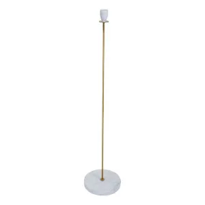 Zoe Candleholder 22x100cm in White / Gold by OzDesignFurniture, a Candle Holders for sale on Style Sourcebook