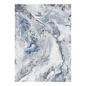 Mineral 222 Rug 200x290cm in Blue by OZ Design, a Contemporary Rugs for sale on Style Sourcebook
