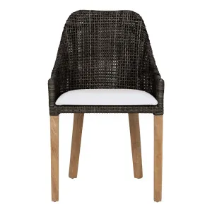 Tamba Dining Chair in Rattan Chocolate by OzDesignFurniture, a Dining Chairs for sale on Style Sourcebook
