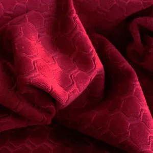 Honeycomb Poppy by Wortley, a Fabrics for sale on Style Sourcebook