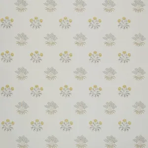 Lily Flower Embroidery Ochre by Wiliam Morris At Home, a Fabrics for sale on Style Sourcebook