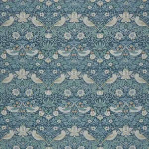 Strawberry Thief Woad by Wiliam Morris At Home, a Fabrics for sale on Style Sourcebook