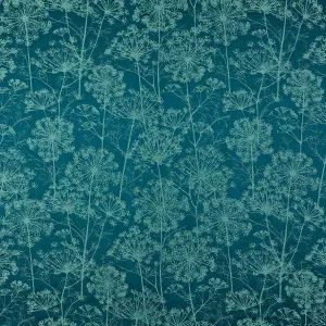 Fennel Flower Peacock by Ashley Wilde - Clarissa Hulse, a Fabrics for sale on Style Sourcebook
