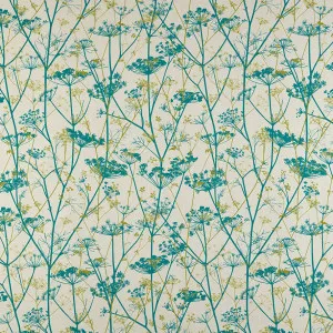 Wild Chervil Peacock by Ashley Wilde - Clarissa Hulse, a Fabrics for sale on Style Sourcebook
