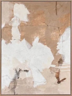 Ivory Eclipse II Canvas Art Print by Urban Road, a Prints for sale on Style Sourcebook