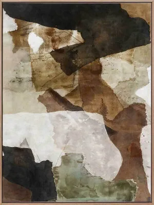 Mirrored Terrain I Canvas Art Print by Urban Road, a Prints for sale on Style Sourcebook