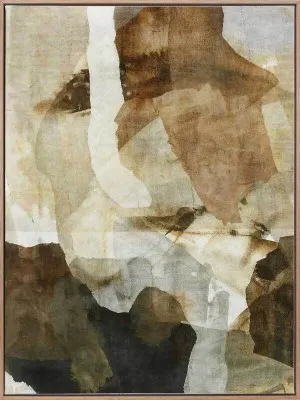 Mirrored Terrain III Canvas Art Print by Urban Road, a Prints for sale on Style Sourcebook