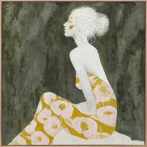 Solitude in Bloom Canvas Art Print by Urban Road, a Prints for sale on Style Sourcebook
