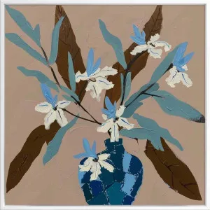Beach Flowers I Canvas Art Print by Urban Road, a Prints for sale on Style Sourcebook