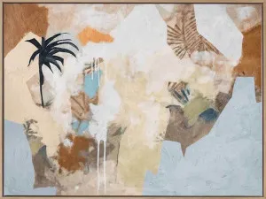 Earthy Collage Canvas Art Print by Urban Road, a Prints for sale on Style Sourcebook