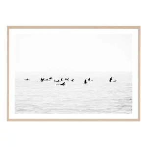 Byron Surfers Framed Print in 159 x 113cm by OZ Design, a Prints for sale on Style Sourcebook