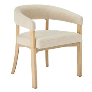 Jonah Dining Chair Brushed Elm & Natural by null, a Dining Chairs for sale on Style Sourcebook