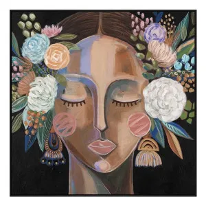 Alara Box Framed Canvas in 83 x 83cm by OzDesignFurniture, a Painted Canvases for sale on Style Sourcebook