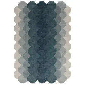 Asiatic Hive Teal by Asiatic, a Contemporary Rugs for sale on Style Sourcebook