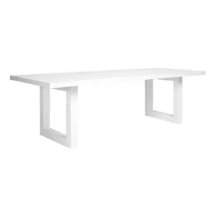 Deckler Dining Table White - 240 x 110 x 76cm by null, a Dining Tables for sale on Style Sourcebook
