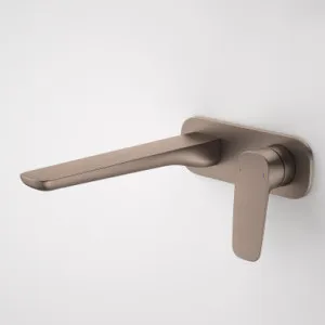 Contura II Wall Basin/Bath Mixer 220mm | Made From Brass In Brushed Bronze By Caroma by Caroma, a Bathroom Taps & Mixers for sale on Style Sourcebook