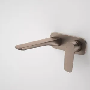 Contura II Wall Basin Or Bath Mixer 180mm | Made From Brass In Brushed Bronze By Caroma by Caroma, a Bathroom Taps & Mixers for sale on Style Sourcebook