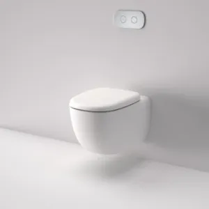 Contura II Cleanflush® Wall Hung Invisi Series II® Suite Germgard® Sbw - In Matte White By Caroma by Caroma, a Toilets & Bidets for sale on Style Sourcebook
