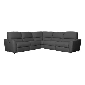 Portland Modular Recliner Sofa in Belfast Charcoal by OzDesignFurniture, a Chairs for sale on Style Sourcebook