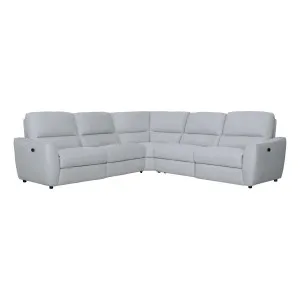 Portland Modular Recliner Sofa in Belfast Grey by OzDesignFurniture, a Chairs for sale on Style Sourcebook