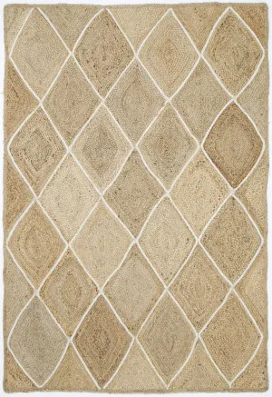 Kerala Natural Diamond Rug by null, a Jute Rugs for sale on Style Sourcebook