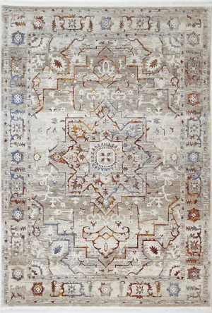 Paradiso Medalion Beige Multi Rug by null, a Contemporary Rugs for sale on Style Sourcebook