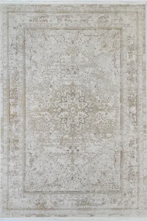 Paradiso Vintage Medalion Beige Rug by null, a Contemporary Rugs for sale on Style Sourcebook