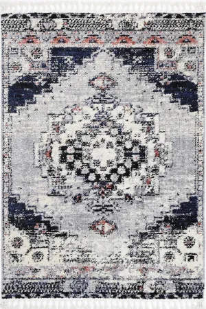 Deano Blue Grey Oriental Rug by null, a Contemporary Rugs for sale on Style Sourcebook