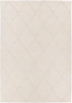 Petrus Diamond Braided Cream Rug by null, a Contemporary Rugs for sale on Style Sourcebook