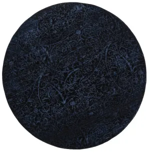 Brook Kensington Blue Round Rug by null, a Contemporary Rugs for sale on Style Sourcebook