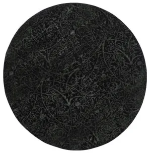 Brook Kensington Emerald Round Rug by null, a Contemporary Rugs for sale on Style Sourcebook