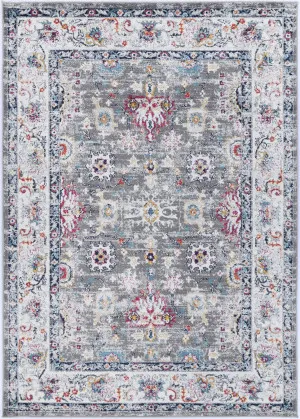 Somerset Grey Multi Traditional Rug by null, a Contemporary Rugs for sale on Style Sourcebook