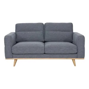 Astrid 2 Seater Sofa in Talent Denim by OZ Design, a Sofas for sale on Style Sourcebook