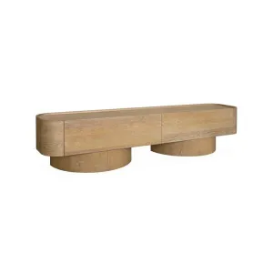 Gidon 2.2m TV Entertainment Unit - Dusty Oak by Interior Secrets - AfterPay Available by Interior Secrets, a Entertainment Units & TV Stands for sale on Style Sourcebook