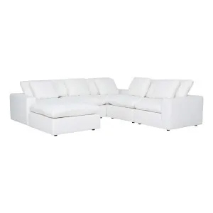 Mimi Modular Sofa + Ottoman in Barbury Pearl by OZ Design, a Sofas for sale on Style Sourcebook