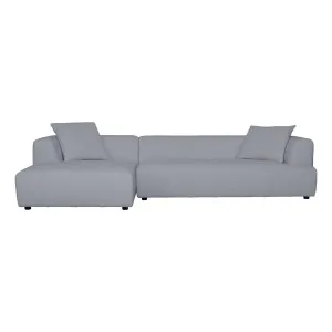 Rubin 3 Seater Sofa + Chaise LHF in Het Cement by OZ Design, a Sofas for sale on Style Sourcebook