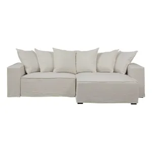 Loft 1.5 Seater Sofa + Chaise in Faye White RHF by OZ Design, a Sofas for sale on Style Sourcebook