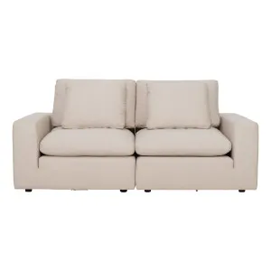Mimi 2 Seater Sofa in Barbury Beige by OZ Design, a Sofas for sale on Style Sourcebook