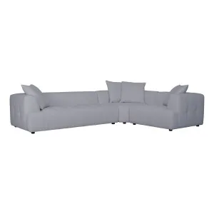Rubin 5 Seater Modular Sofa RHF in Het Cement by OZ Design, a Sofas for sale on Style Sourcebook