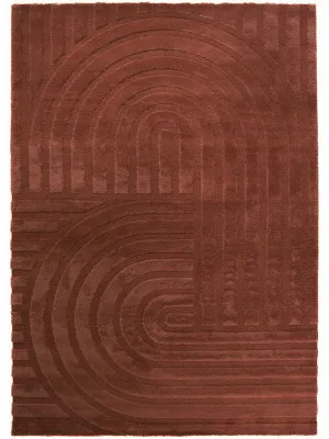 Cocoon Modern Rust Rug by null, a Contemporary Rugs for sale on Style Sourcebook