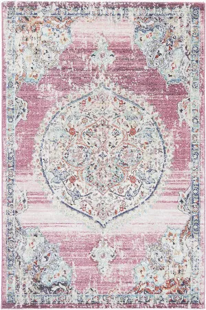 June Medallion Transitional Blush Rug by null, a Contemporary Rugs for sale on Style Sourcebook