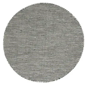 Nordic Charcoal Grey Reversible Wool Round Rug by null, a Contemporary Rugs for sale on Style Sourcebook