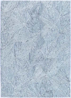 Hexagon Blue Rug by null, a Contemporary Rugs for sale on Style Sourcebook
