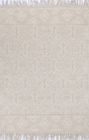 Diego Tribal Beige Wool Rug by null, a Contemporary Rugs for sale on Style Sourcebook