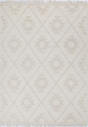 Diego Geometric Beige Wool Rug by null, a Contemporary Rugs for sale on Style Sourcebook
