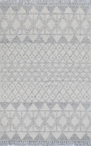 Diego Inca Light Grey Wool Rug by null, a Contemporary Rugs for sale on Style Sourcebook