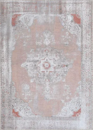 Isin Coral Machine Washable Rug by null, a Contemporary Rugs for sale on Style Sourcebook
